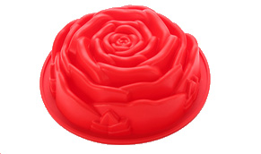 矽膠蛋糕模 玫瑰花形（xíng）蛋糕（gāo）模（mó）