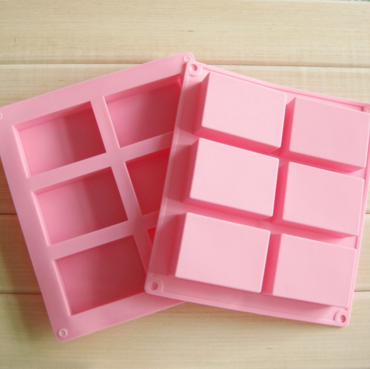 矽膠六連蛋糕模